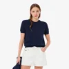 Short Sleeved 3D Knit Sweater