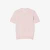 Short Sleeved 3D Knit Sweater
