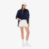 Short Sleeved 3D Knit Sweater