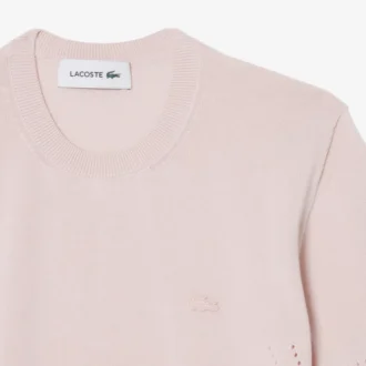Short Sleeved 3D Knit Sweater