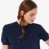 Short Sleeved 3D Knit Sweater