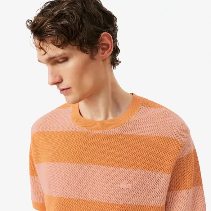 Short Sleeved Cotton Sweater