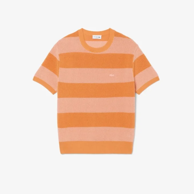 Short Sleeved Cotton Sweater
