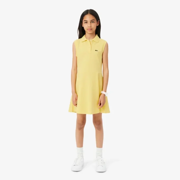 Sleeveless Stretch Piqua Dress
