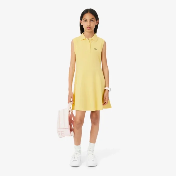 Sleeveless Stretch Piqua Dress