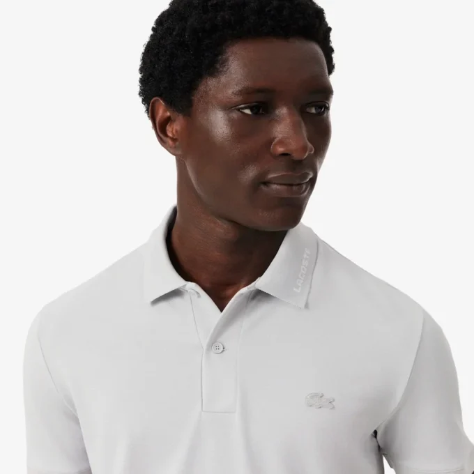 Slim Fit Branded Piqua Polo