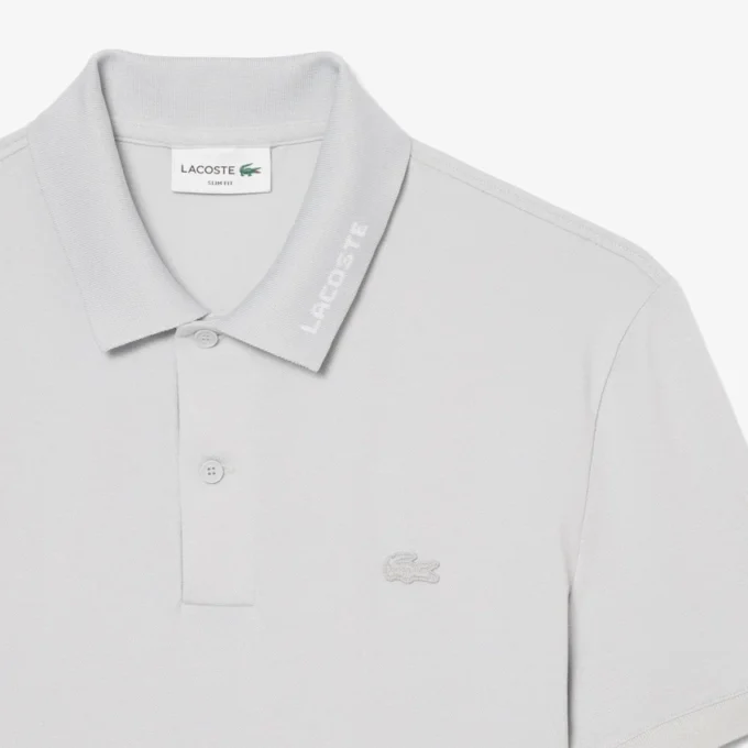Slim Fit Branded Piqua Polo