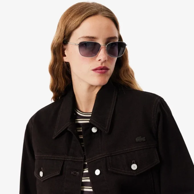 Slim Fit Buttoned Denim Jacket