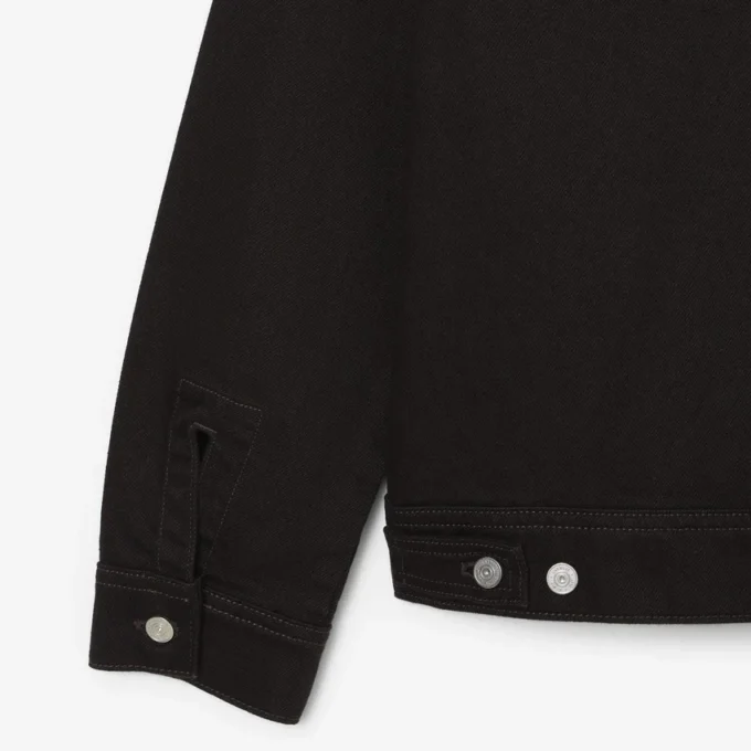 Slim Fit Buttoned Denim Jacket
