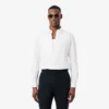 Slim Fit Cotton Blend Shirt
