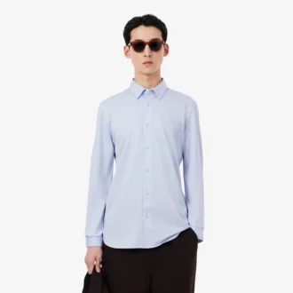 Slim Fit Cotton Blend Shirt