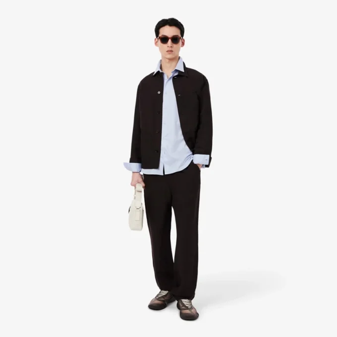 Slim Fit Cotton Blend Shirt