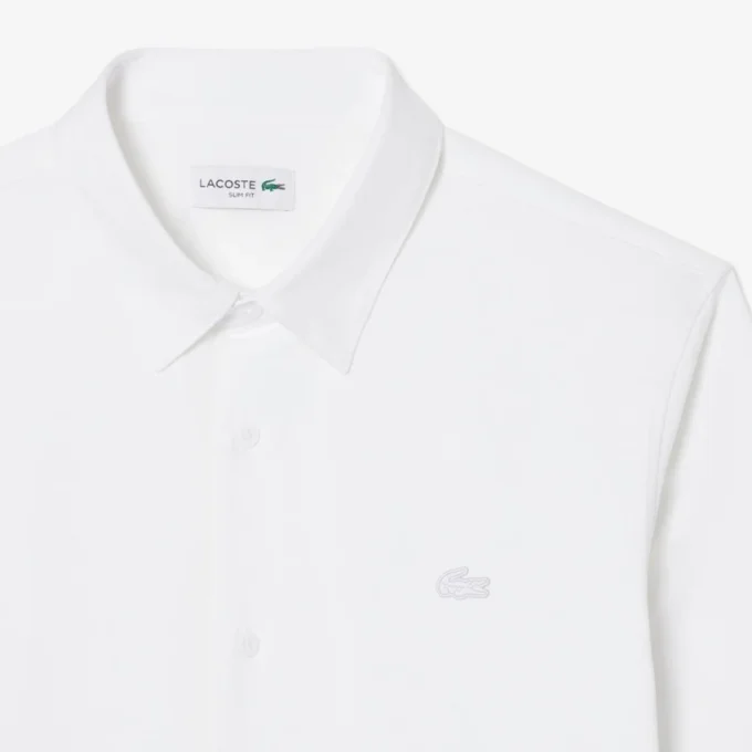 Slim Fit Cotton Blend Shirt