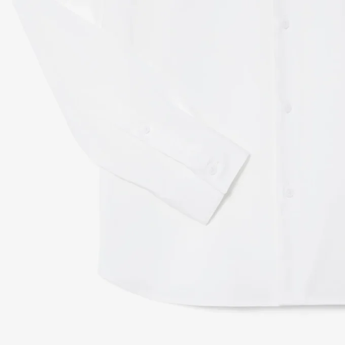 Slim Fit Cotton Blend Shirt