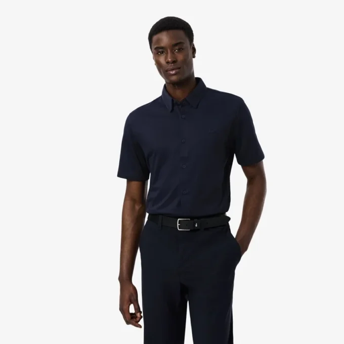 Slim Fit Short Sleeved Shirt