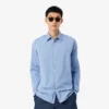 Slim Fit Striped Stretch Poplin Shirt