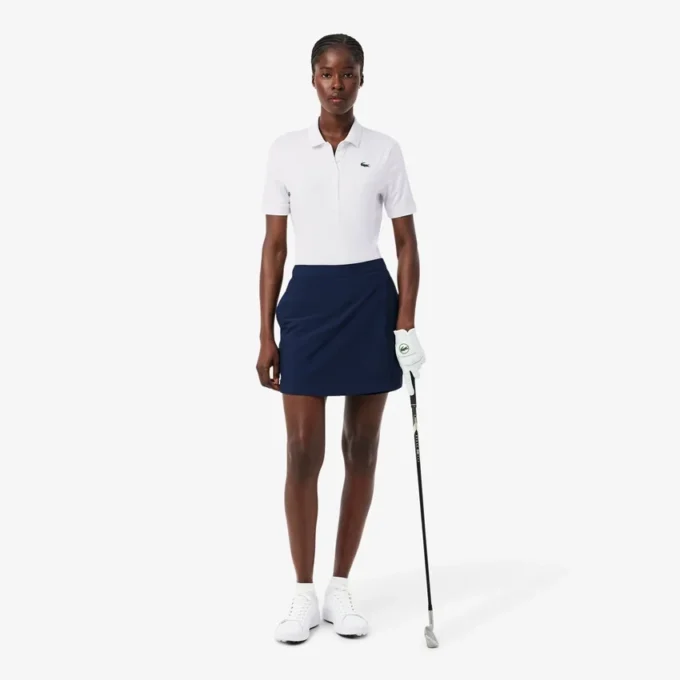 Slim Fit Uv Protect Stretch Golf Polo