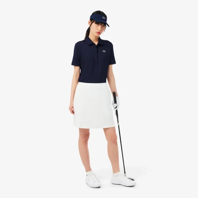 Slim Fit Uv Protect Stretch Golf Polo