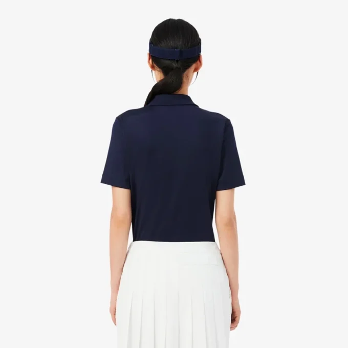 Slim Fit Uv Protect Stretch Golf Polo