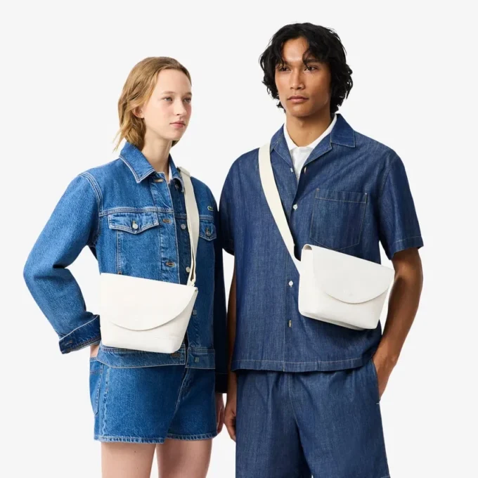 Small Club Lacoste Messenger Bag
