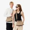 Small Lenglen Leather Bag