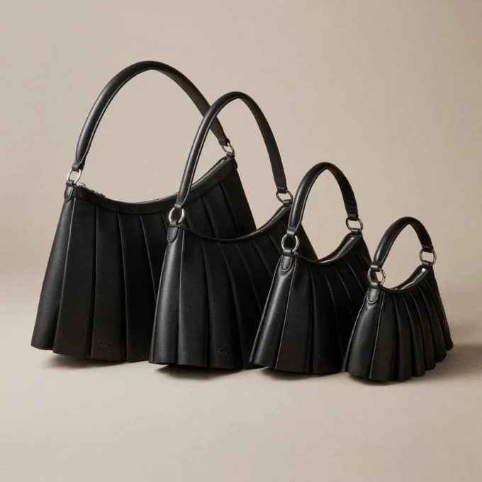 Medium Runway Lenglen Leather Bag