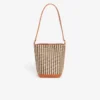 Small Summer Pack Raffia Bucket Bag