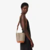 Small Summer Pack Raffia Bucket Bag