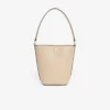 Small Tennis Bliss Leather Bucket Bag