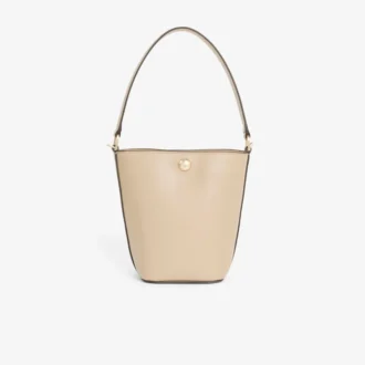 Small Tennis Bliss Leather Bucket Bag