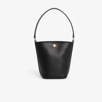 Small Tennis Bliss Leather Bucket Bag