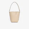 Small Tennis Bliss Leather Bucket Bag