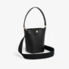 Small Tennis Bliss Leather Bucket Bag