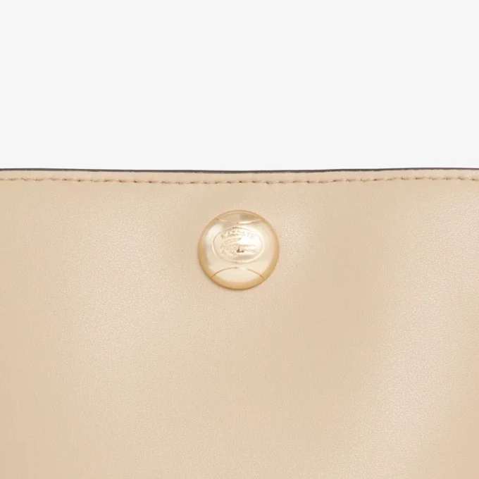 Small Tennis Bliss Leather Bucket Bag