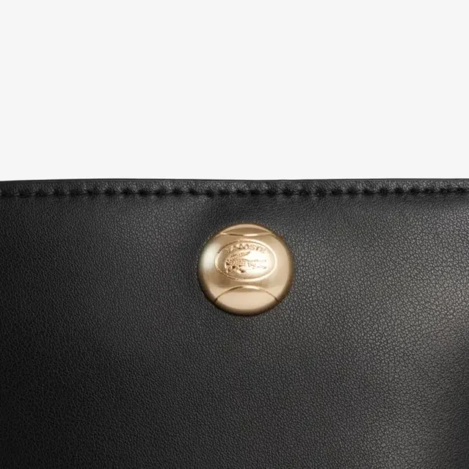 Small Tennis Bliss Leather Bucket Bag
