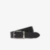 Smooth Leather Belt & Buckle Gift Set