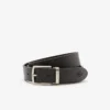 Smooth Leather Belt & Buckle Gift Set