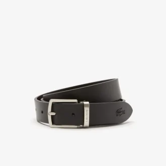 Smooth Leather Belt & Buckle Gift Set
