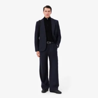 Smooth Leather Belt & Buckle Gift Set