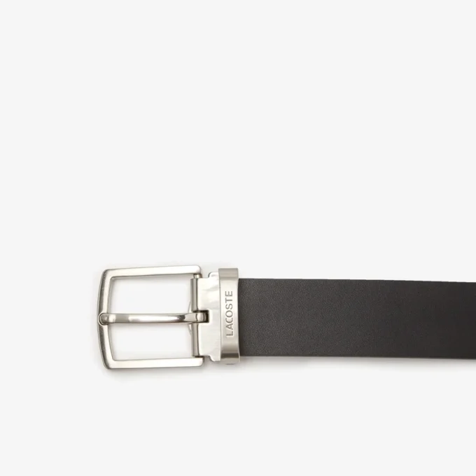 Smooth Leather Belt & Buckle Gift Set
