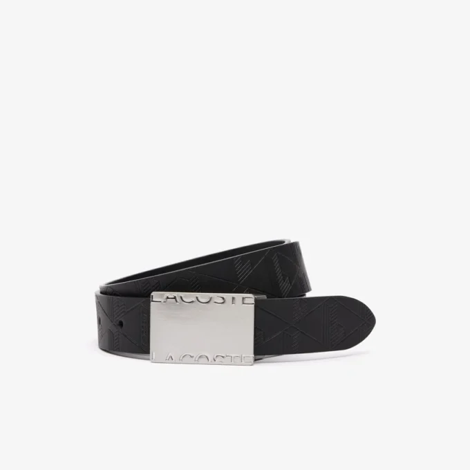 Smooth Leather Belt & Buckle Gift Set
