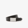Smooth Leather Belt & Buckle Gift Set
