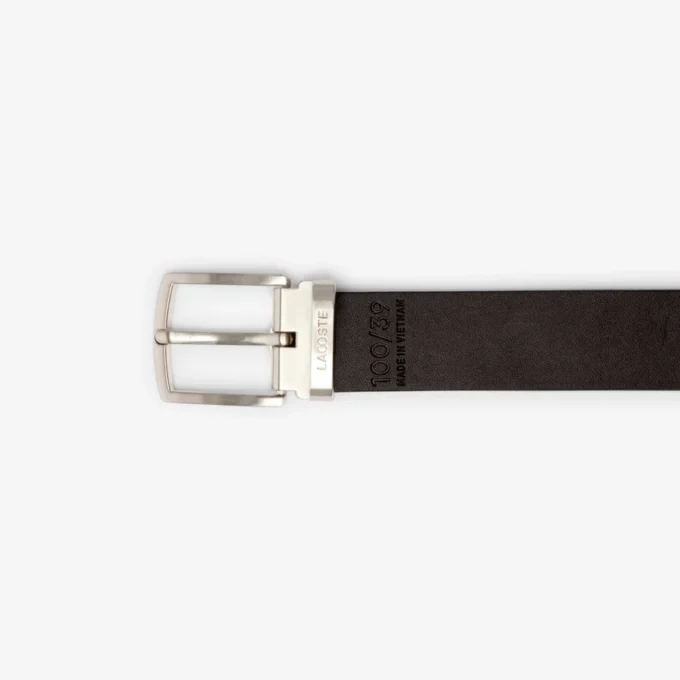 Smooth Leather Belt & Buckle Gift Set