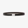 Smooth Leather Belt & Buckle Gift Set