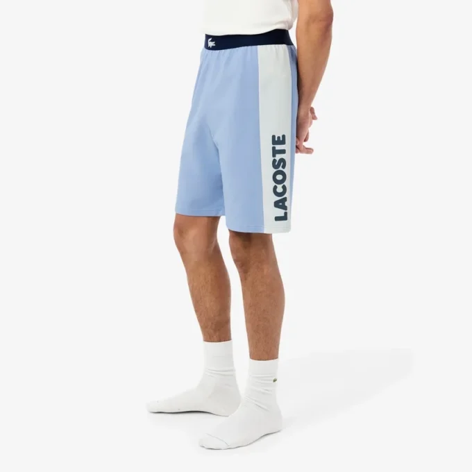 Straight Cut Fleece Loungewear Shorts