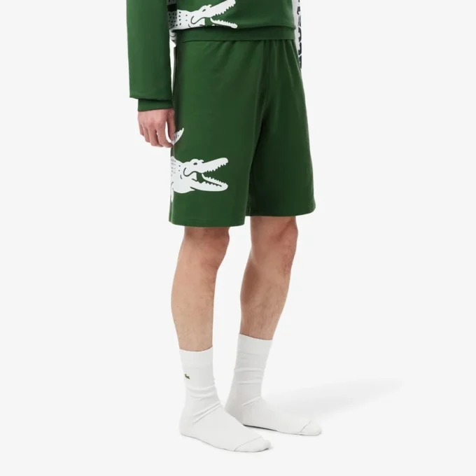 Straight Cut Fleece Loungewear Shorts