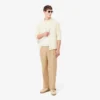 Straight Fit Cotton Chino Pants