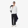 Straight Fit Cotton Chino Pants