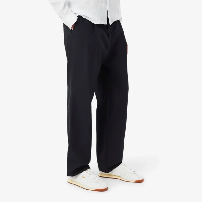 Straight Fit Cotton Chino Pants