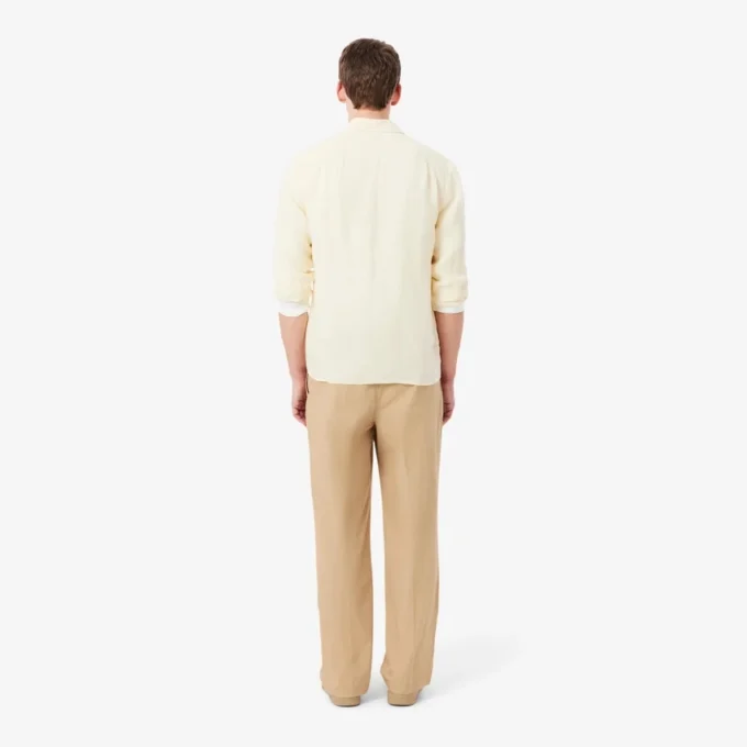 Straight Fit Cotton Chino Pants